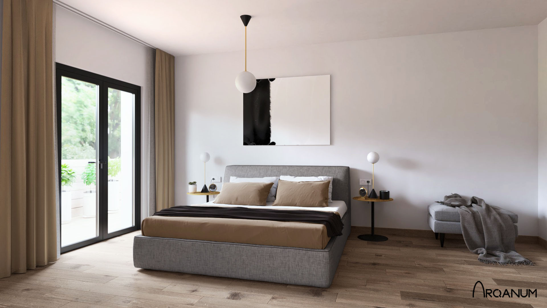 Edificio de viviendas en L'Hospitalet de Llobregat, dormitorio